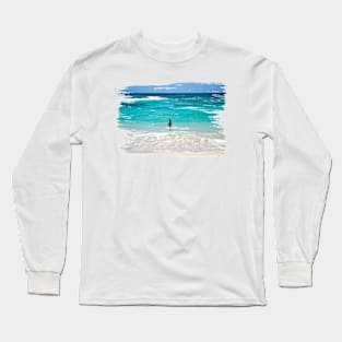 Girl in Surf Long Sleeve T-Shirt